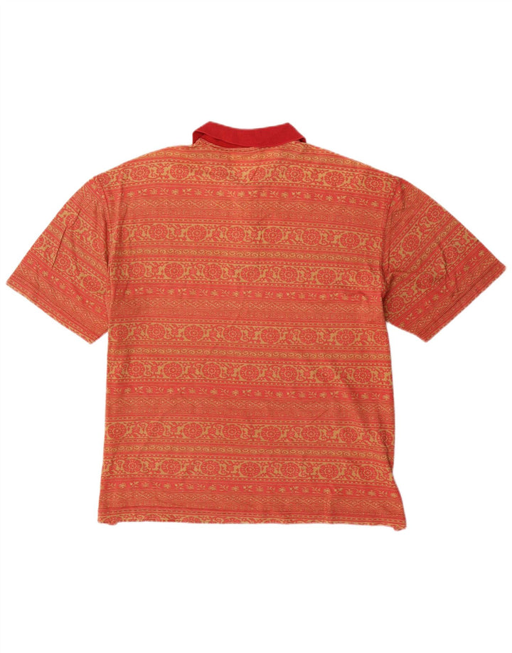 Camisa polo masculina DIADORA UK 42 grande vermelho Paisley