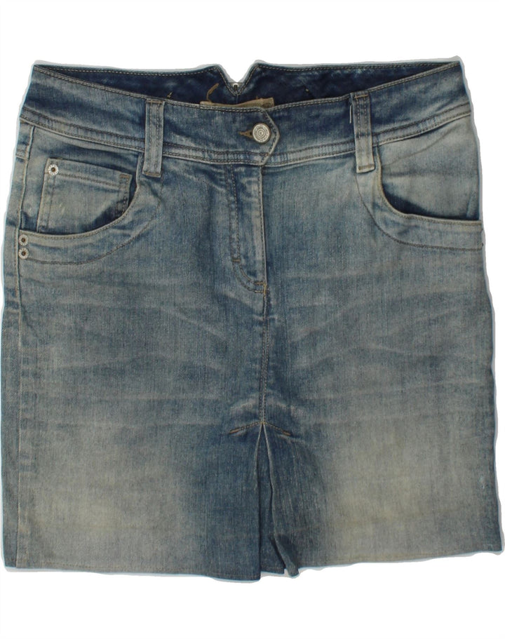 MASSIMO DUTTI Womens Denim Skirt EU 36 XS W26  Blue Cotton Vintage Massimo Dutti and Second-Hand Massimo Dutti from Messina Hembry 