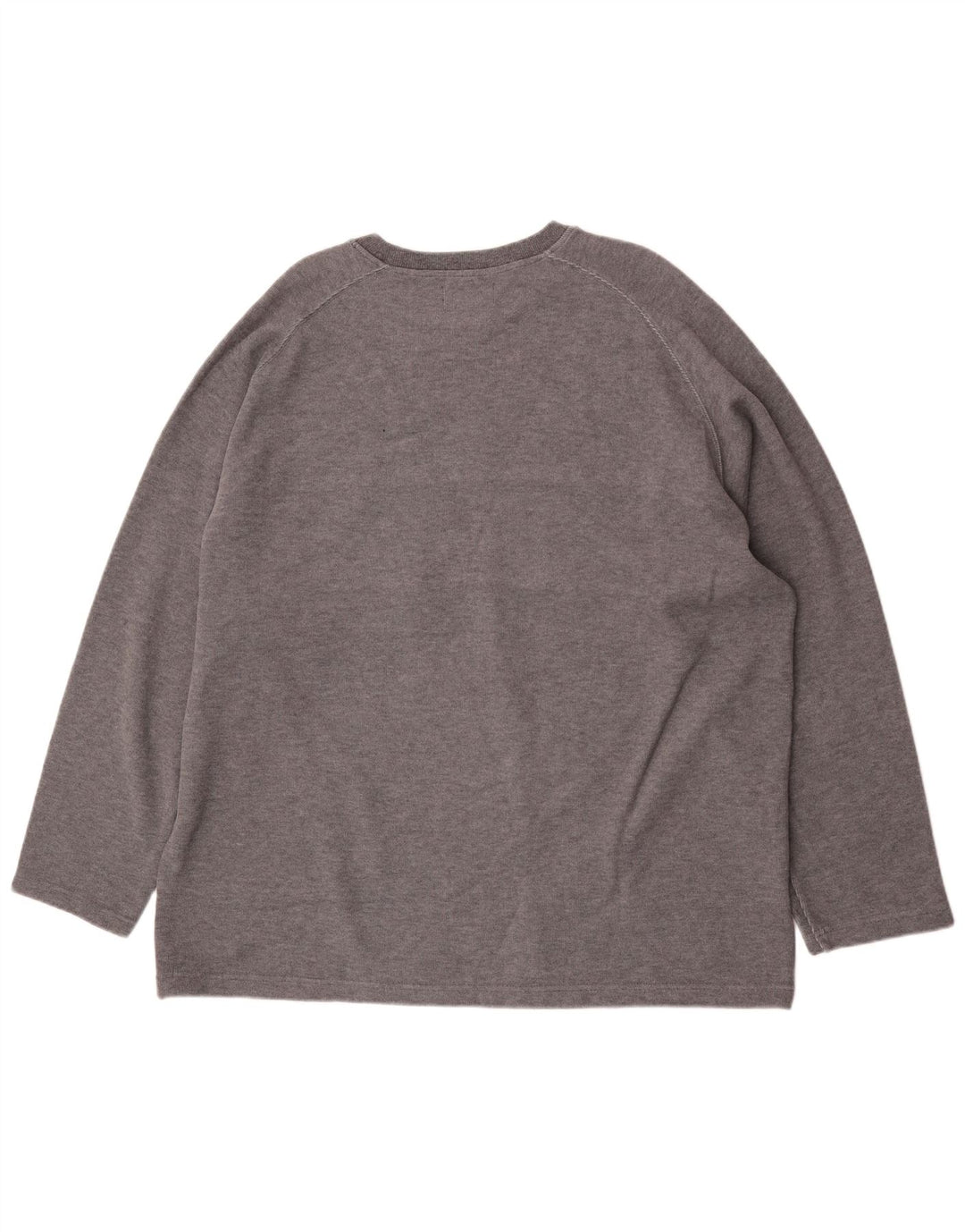 Top masculino Marks & Spencer Blue Harbour manga comprida 2XL bloco colorido cinza