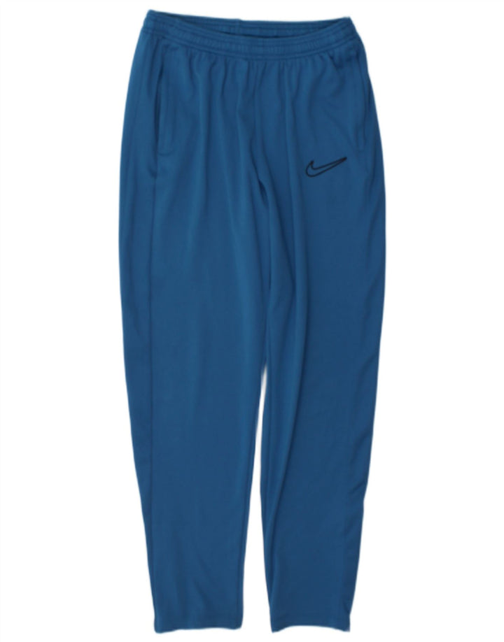 Fato de treino Nike Boys Dri Fit Full 12-13 anos grande azul colorblock