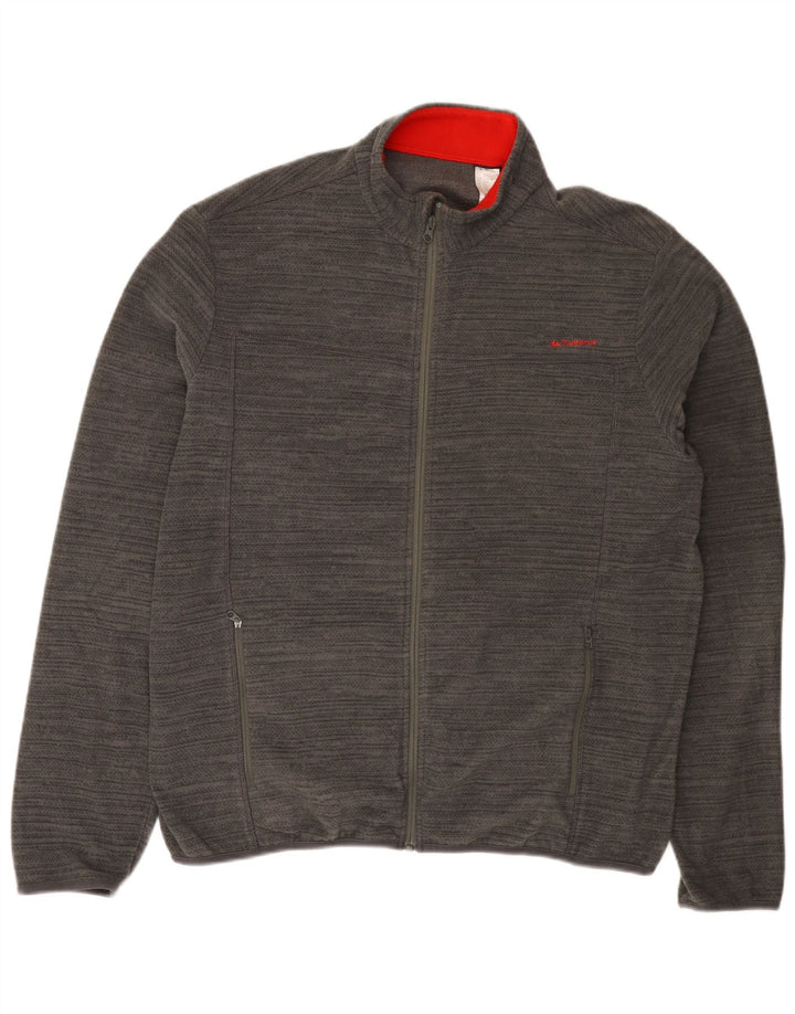 Jaqueta de lã masculina Decathlon UK 42 XL cinza