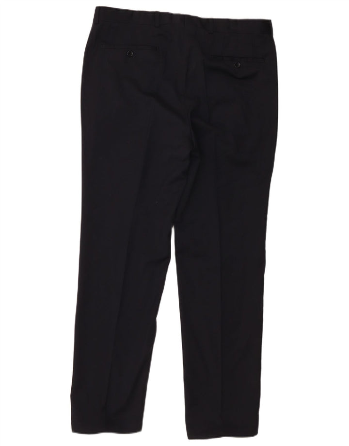 Armani Calça masculina reta W34 L28 preta