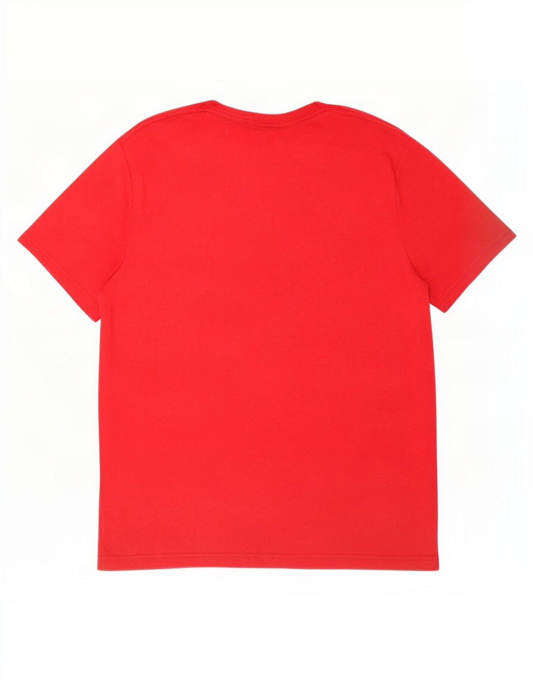 Camiseta masculina gráfica Nautica Top grande de algodão vermelho