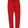 DESIGUAL Womens Slim Casual Trousers W32 L30 Red Cotton Vintage Desigual and Second-Hand Desigual from Messina Hembry 