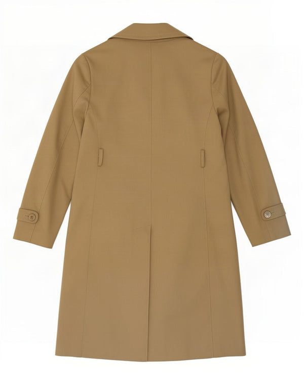 Trench Coat Vintage Feminino UK 6 XS Bege