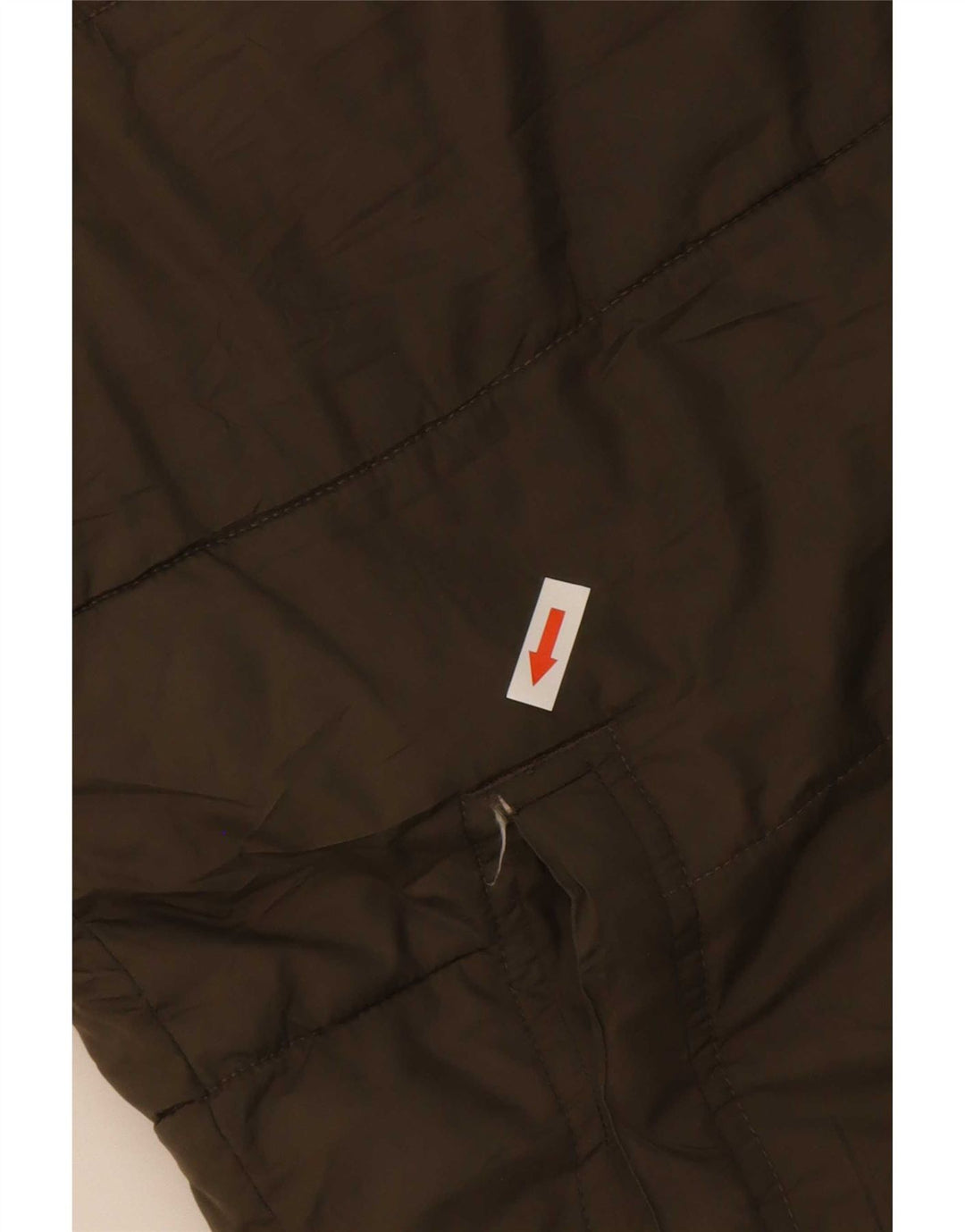 Colete acolchoado masculino Gap UK 38 poliéster cáqui médio