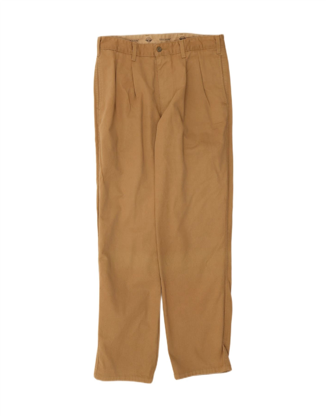 DOCKERS Mens Pegged Chino Trousers W34 L32 Beige Cotton Vintage Dockers and Second-Hand Dockers from Messina Hembry 