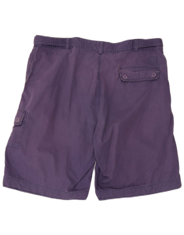 Timberland Mens Regular Cargo Shorts W38 XL Azul Algodão