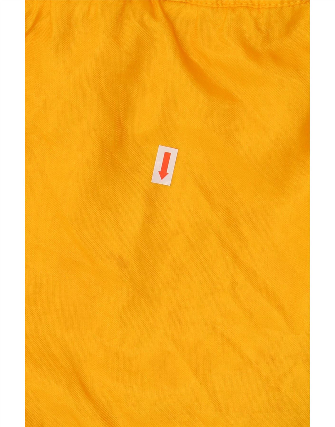 Jaqueta de chuva masculina ACTIVE com capuz UK 38 poliamida amarela média