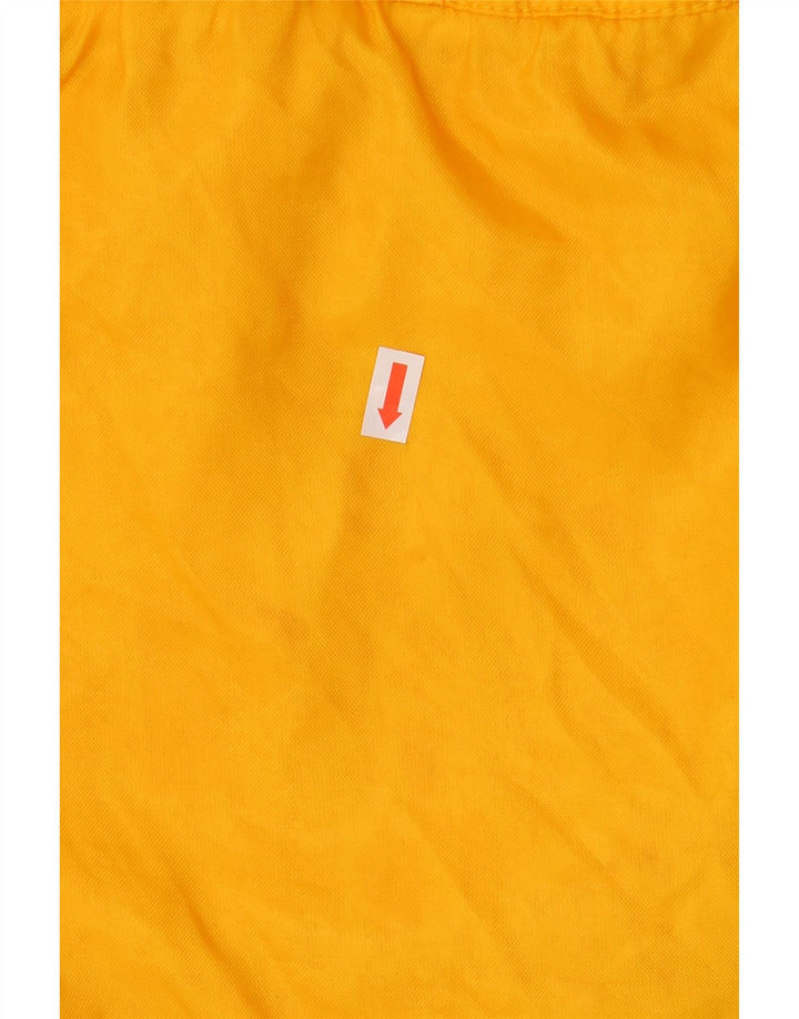 Jaqueta de chuva masculina ACTIVE com capuz UK 38 poliamida amarela média