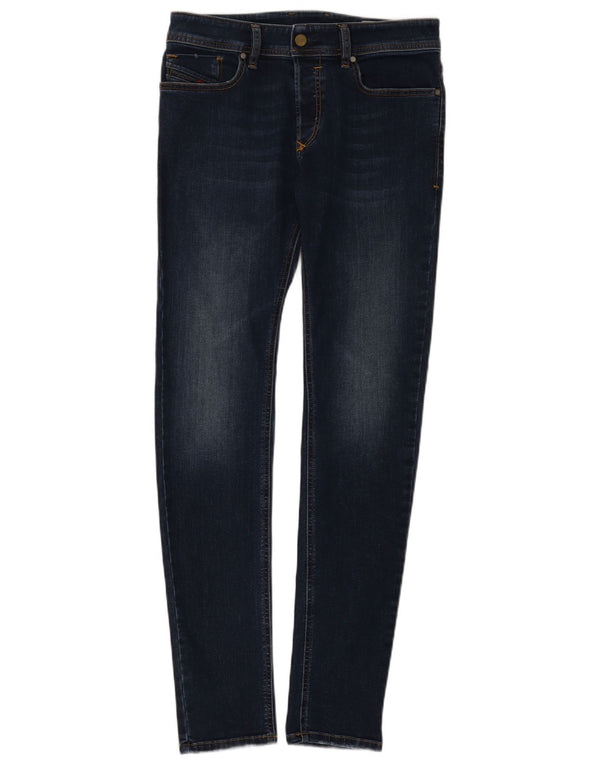 Jeans feminino Diesel Sleenker Slim Skinny W29 L32 azul marinho algodão