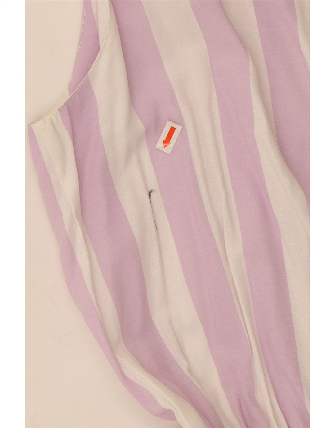 Macacão feminino vintage UK 16 listrado roxo grande