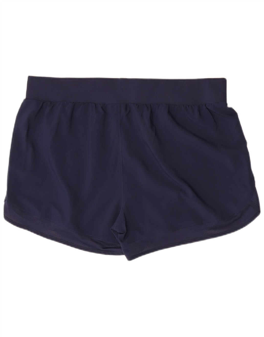 Shorts esportivos femininos Under Armour UK 20 2XL azul marinho poliéster