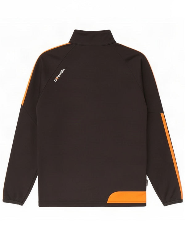 O'Neills Mens Graphic Pullover Treino Top Médio Preto Colourblock