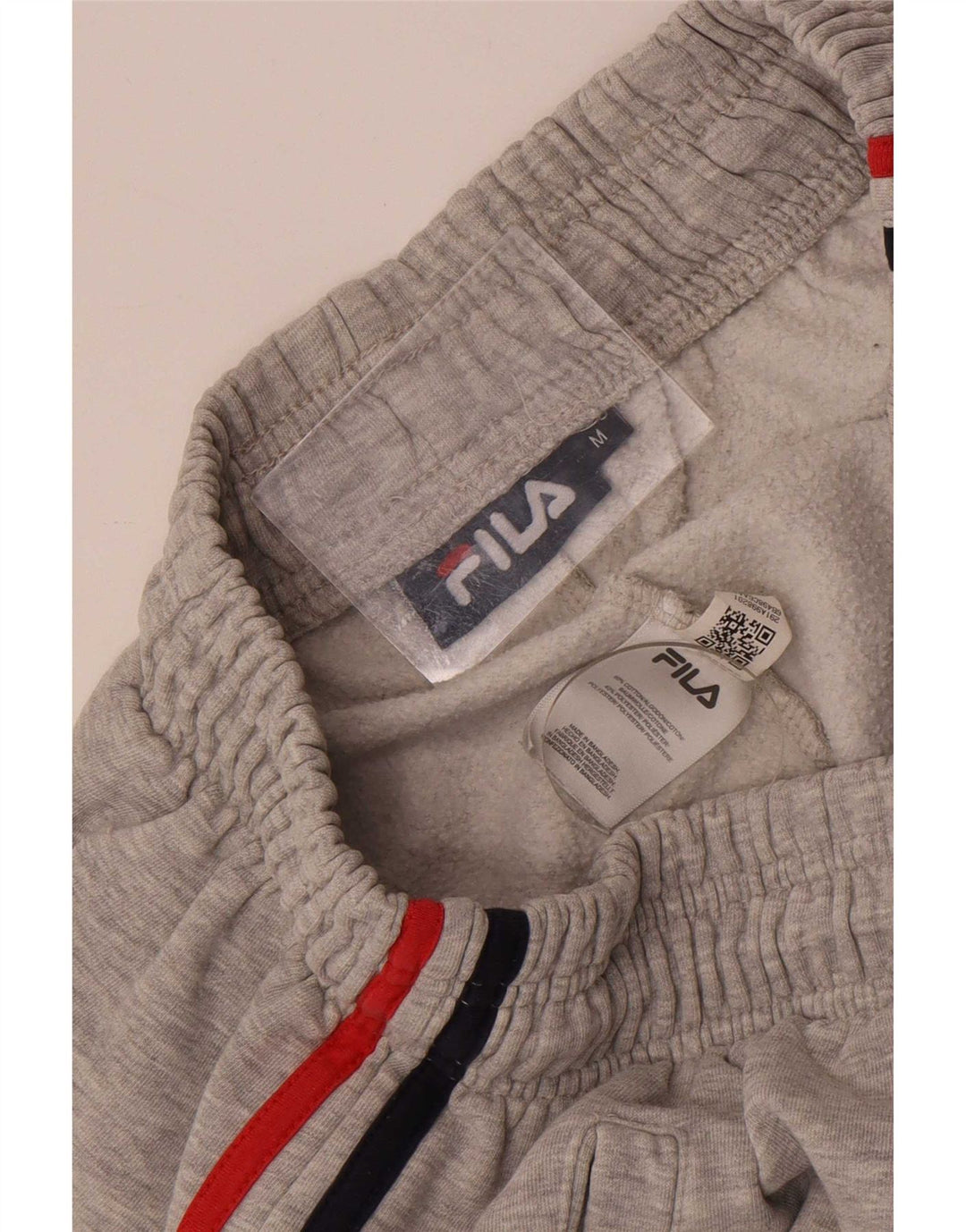 Fila Mens Sport Shorts Médio Cinza Flecked Algodão