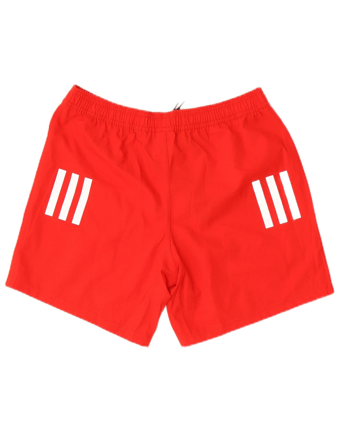 Shorts esportivos masculinos Adidas grande poliéster vermelho
