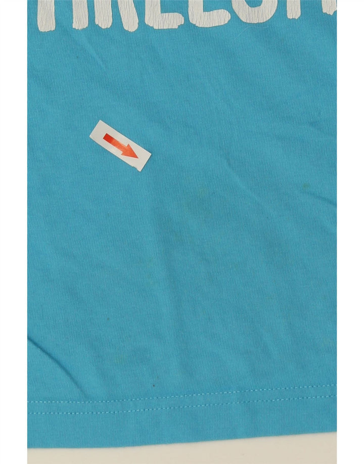 Camiseta Adidas Masculina Graphic Top Azul Médio