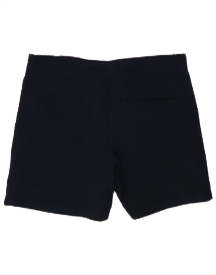 Shorts esportivos masculinos Nike Dri Fit pequenos poliéster azul marinho