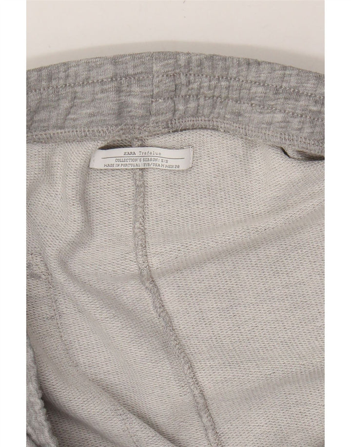 ZARA Womens Tracksuit Trousers UK 14 Medium  Grey Vintage Zara and Second-Hand Zara from Messina Hembry 