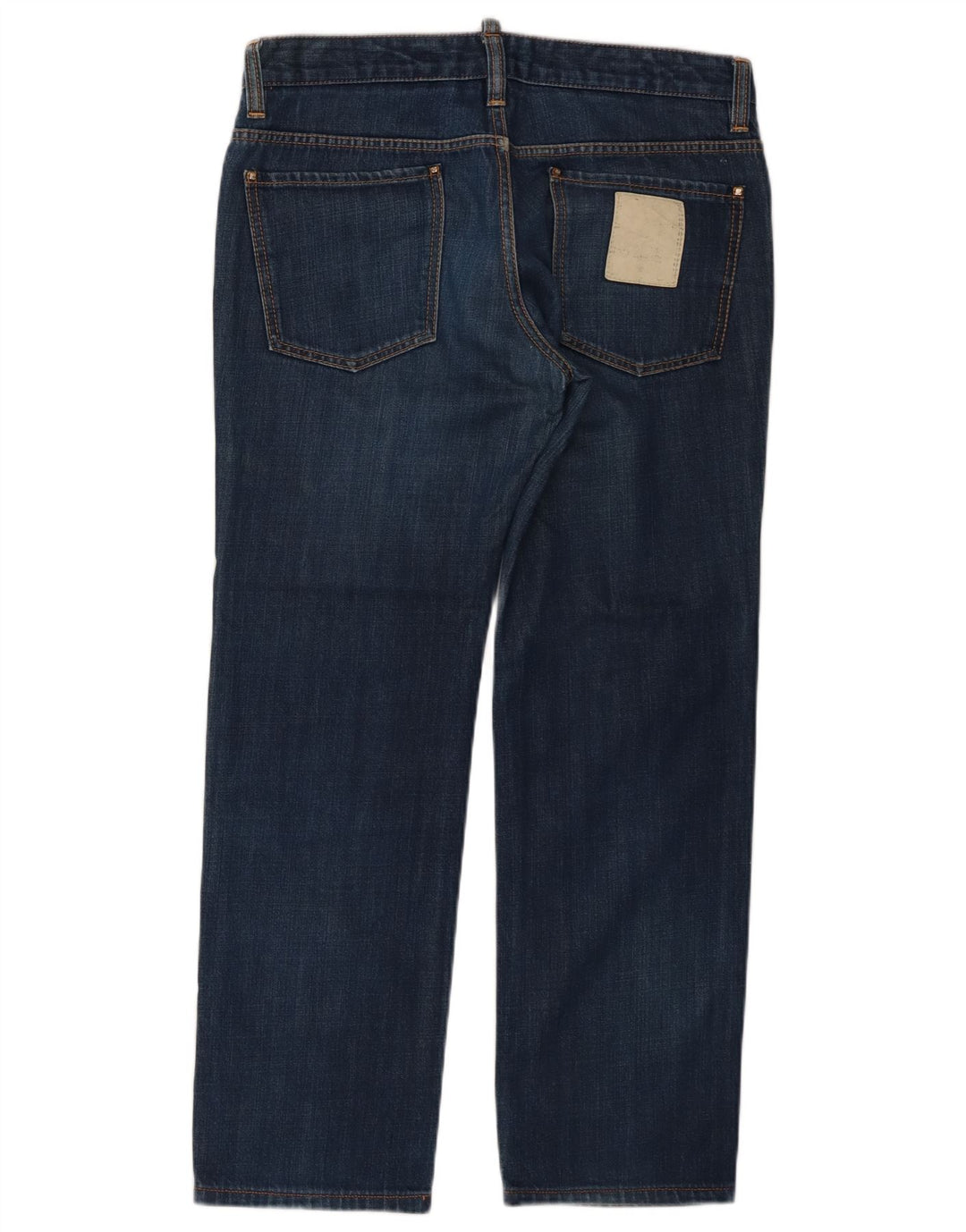 Dsquared2 Calça jeans reta masculina IT 48 médio W34 L29 algodão azul