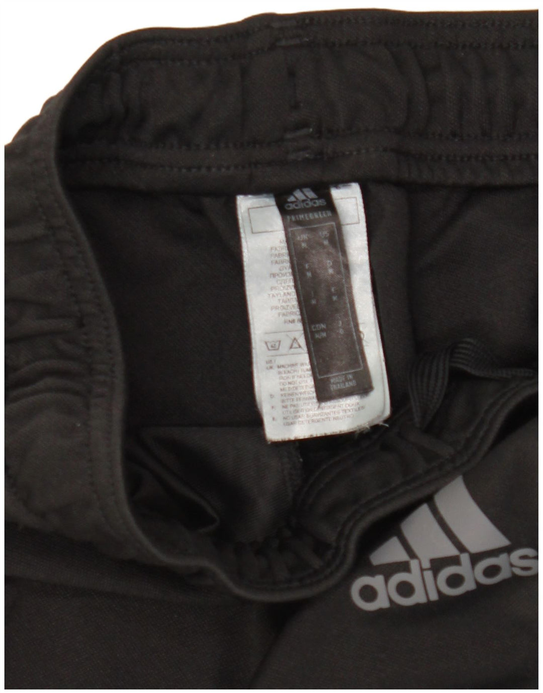 Adidas Mens Treino Calças Médio Preto Poliéster Esportes