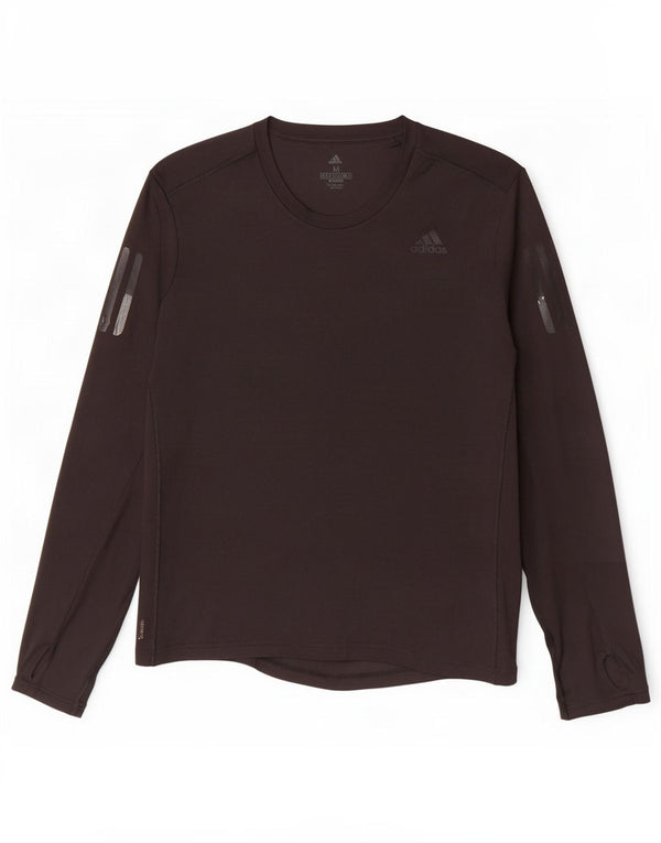 Adidas Mens Climacool Top Manga Longa Médio Preto