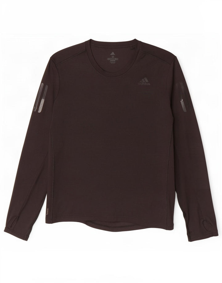 Adidas Mens Climacool Top Manga Longa Médio Preto