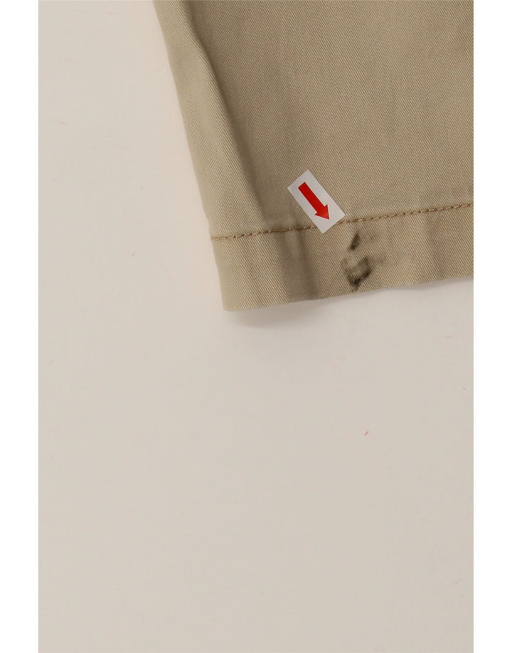 IZOD Mens Salt Water Chino Shorts W38 XL Beige Cotton Vintage Izod and Second-Hand Izod from Messina Hembry 