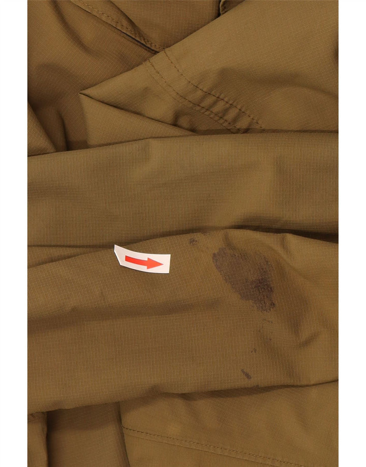 Jaqueta de chuva masculina Timberland UK 40 grande caqui nylon