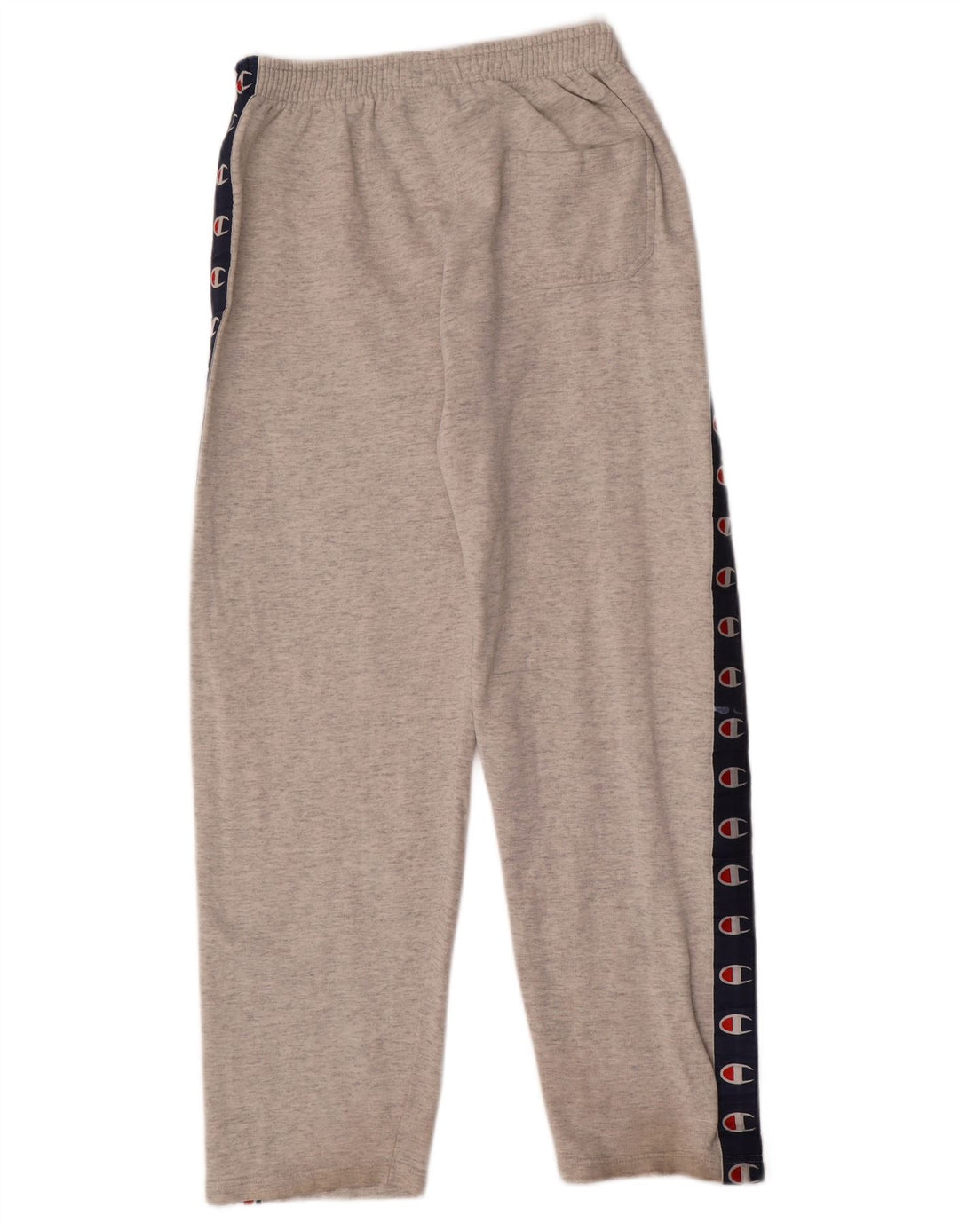 Calça esportiva masculina Champion Graphic cinza médio algodão colorblock