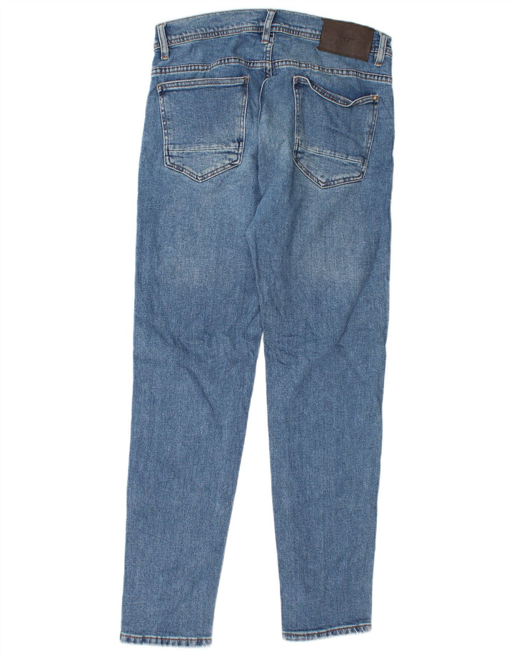 Zara Mens Slim Jeans EU 42 Grande W32 L30 Azul