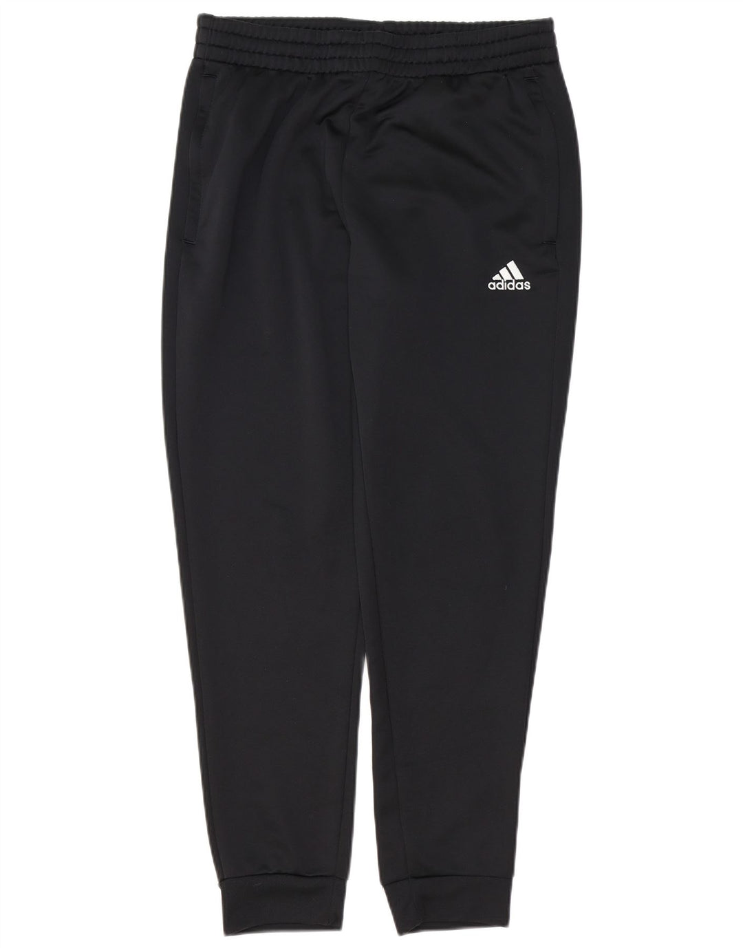 Calça de treino masculina ADIDAS joggers grande poliéster preto