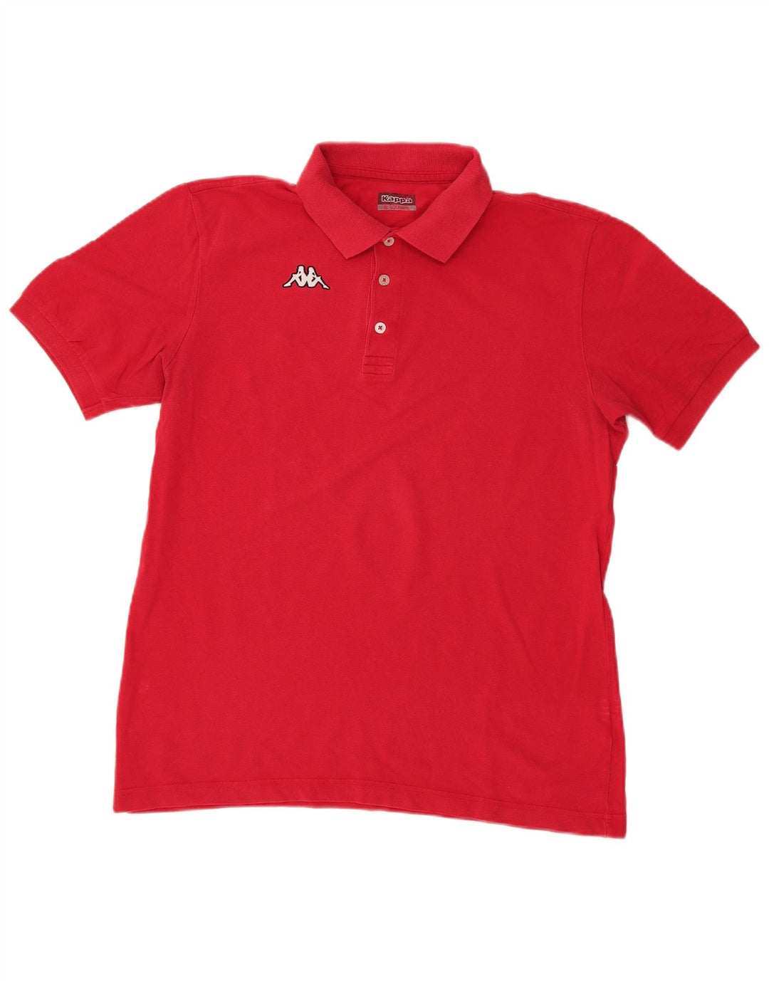 Camisa polo masculina KAPPA XL algodão vermelho