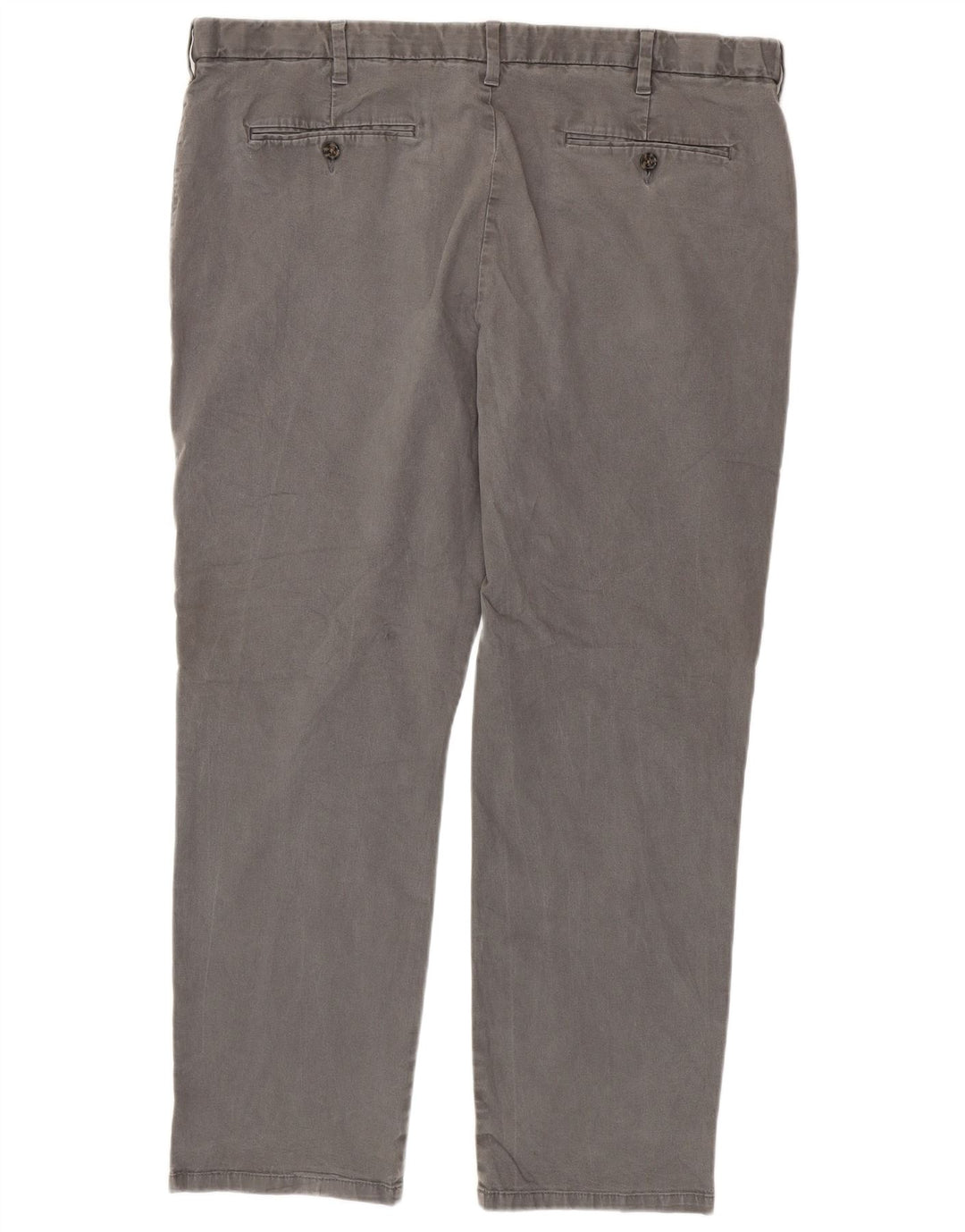 Calça Chino Masculina Marks & Spencer Regular Fit W42 L31 Algodão Cinza