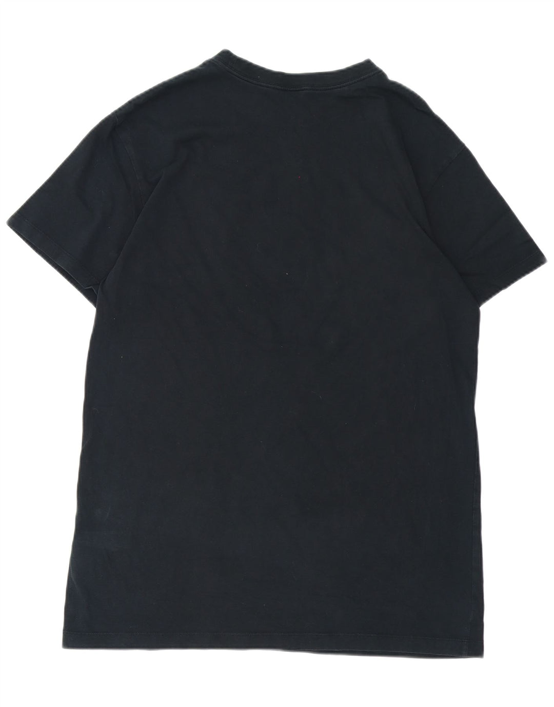 Camiseta masculina NIKE Top grande algodão azul marinho