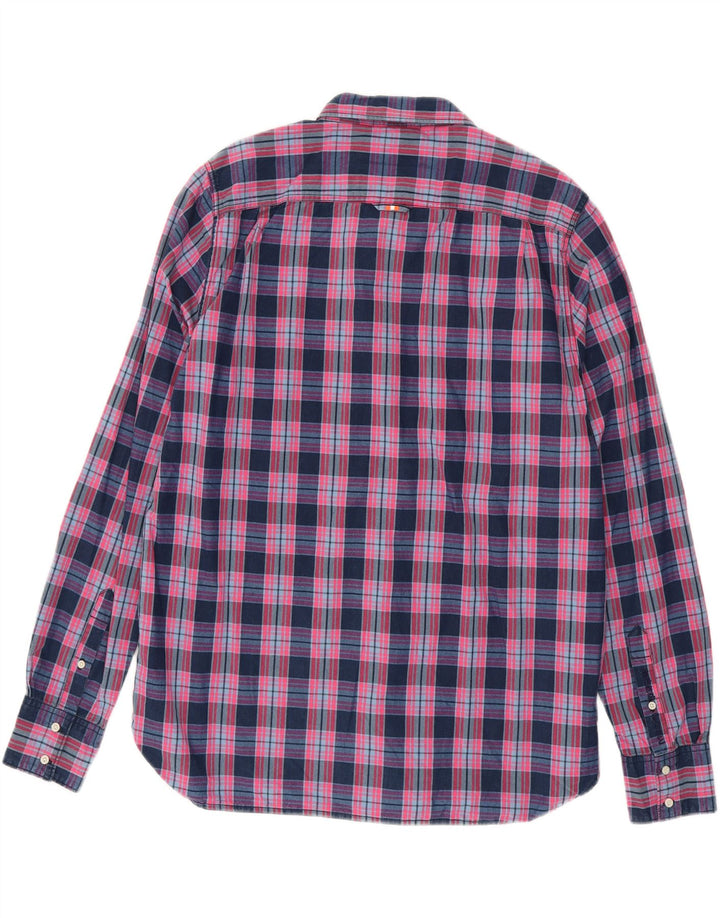 Camisa masculina SUPERDRY 3XL algodão xadrez multicolorido
