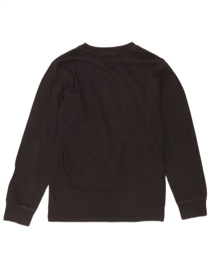 Vans feminino gráfico moletom jumper UK 6 XS preto