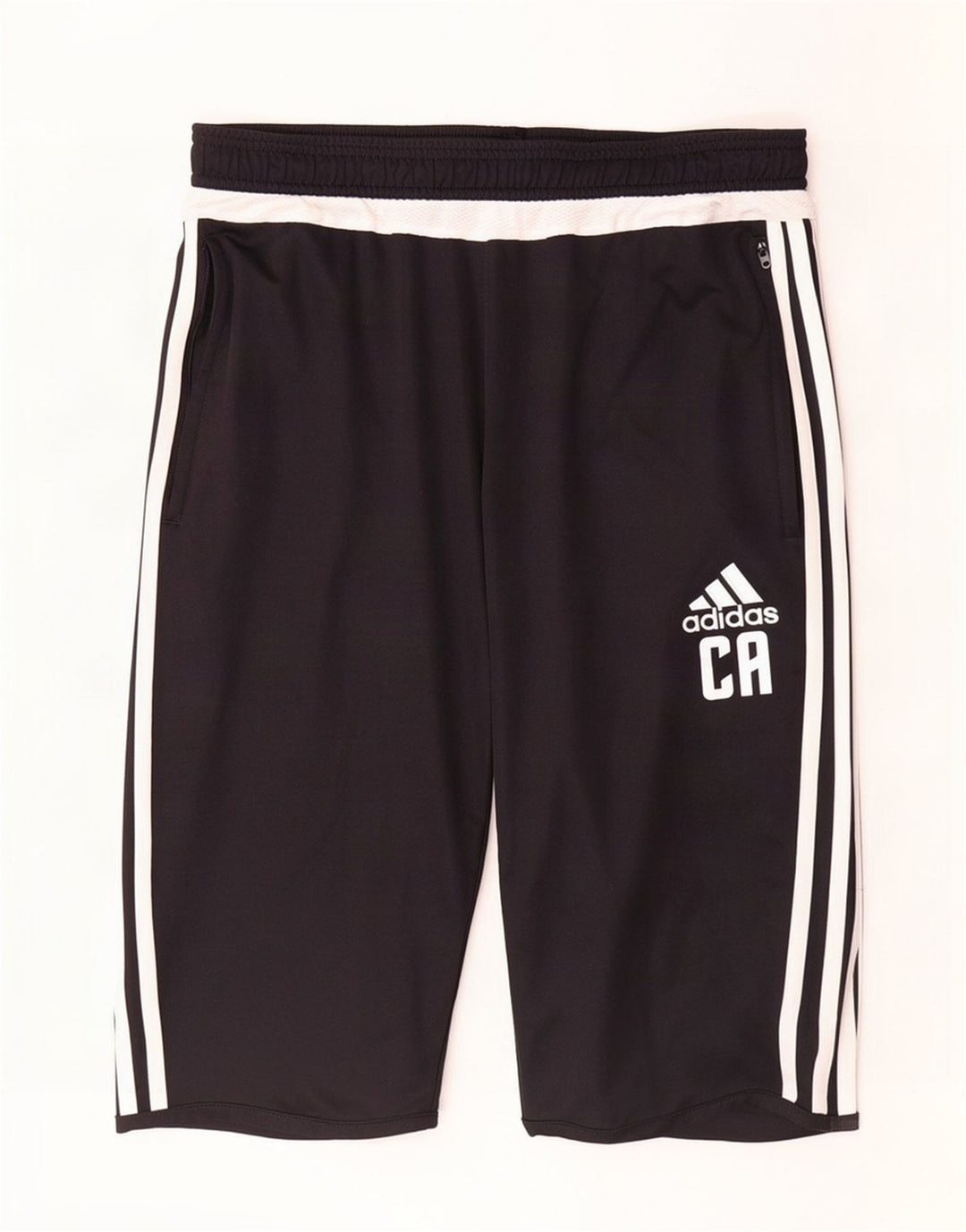 Adidas Mens Climacool Graphic Sport Shorts Médio Preto Poliéster
