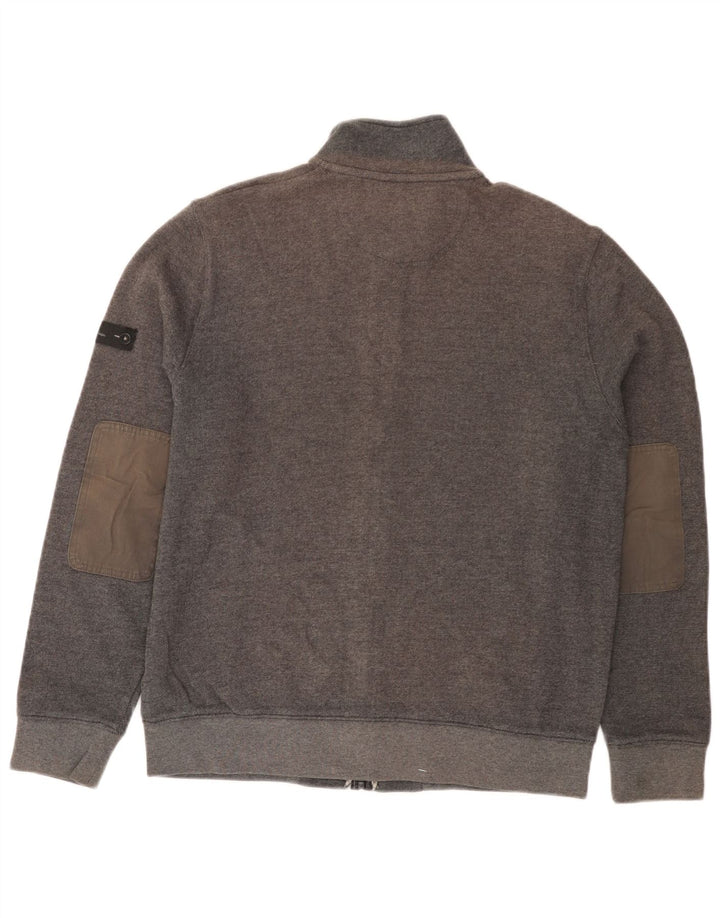 Jaqueta masculina de agasalho BEN SHERMAN algodão cinza médio