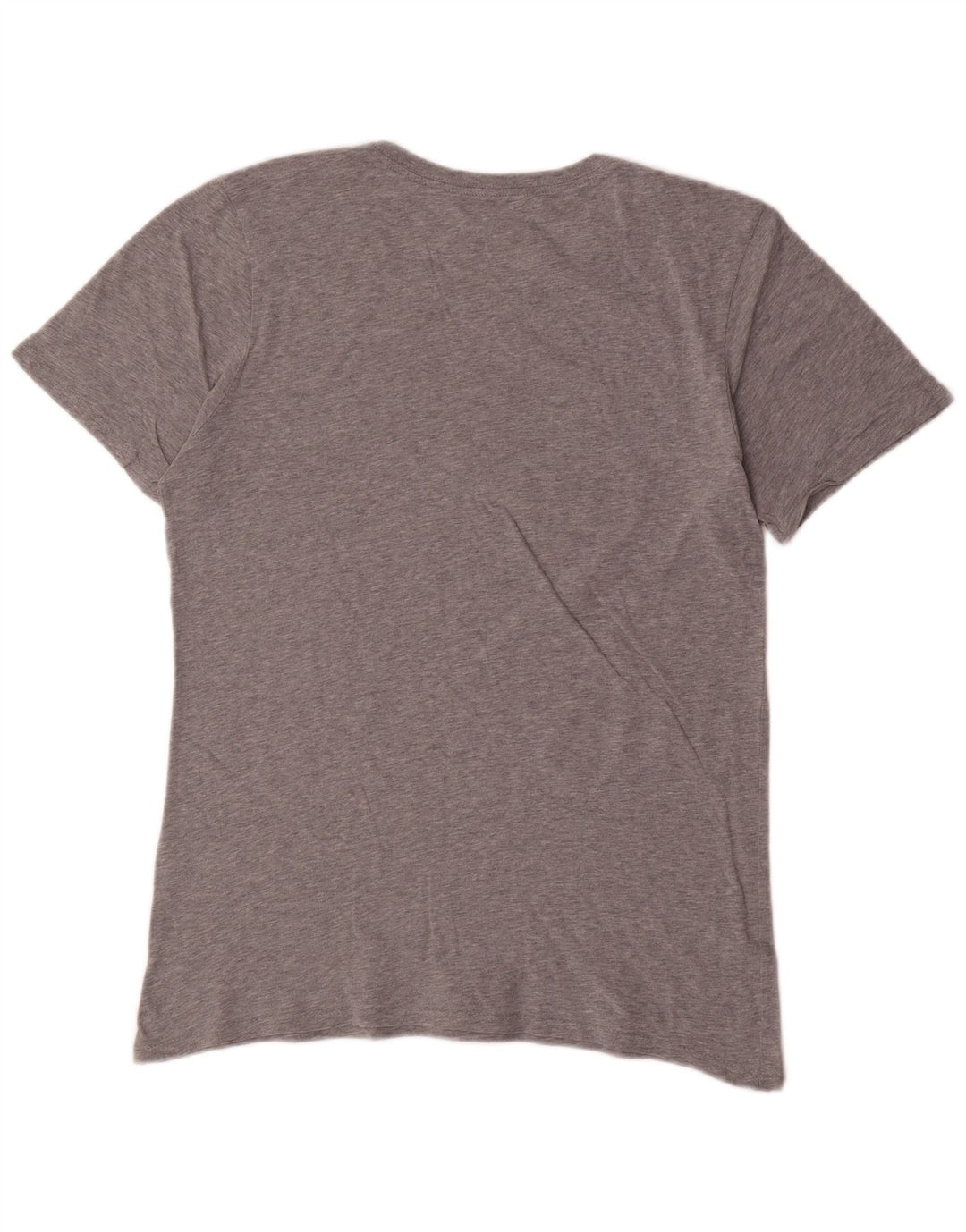 Camiseta Nike masculina gráfica Top pequeno algodão cinza