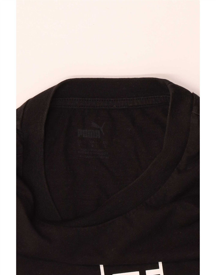 Puma Camiseta Masculina Graphic Top Grande Preto