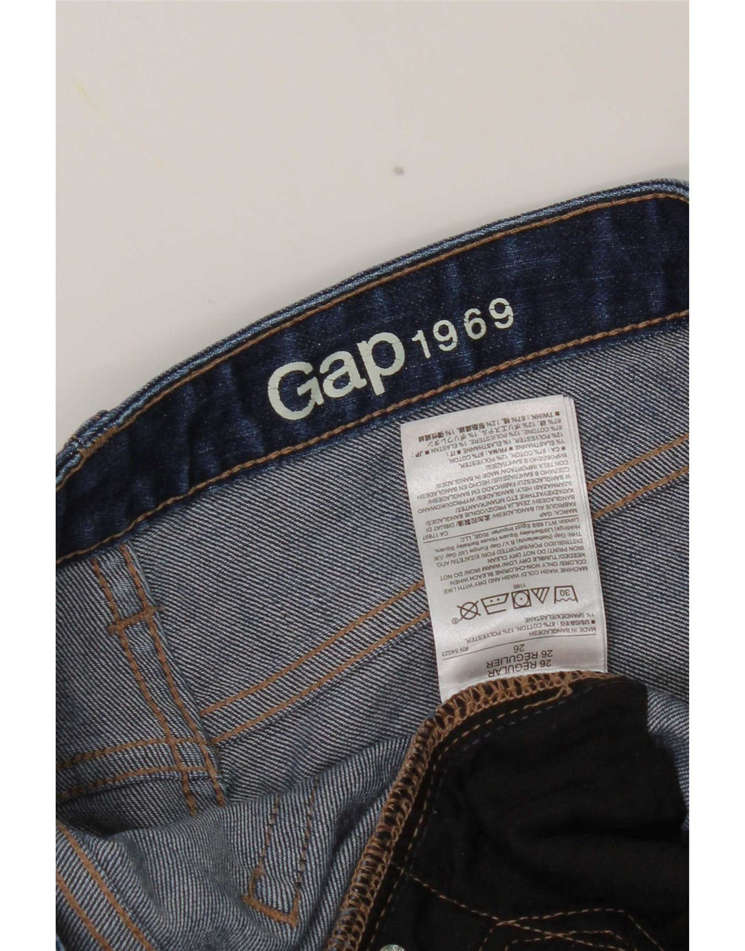 Calça Jeans Bootcut Feminina Gap W26 L30 Azul Algodão