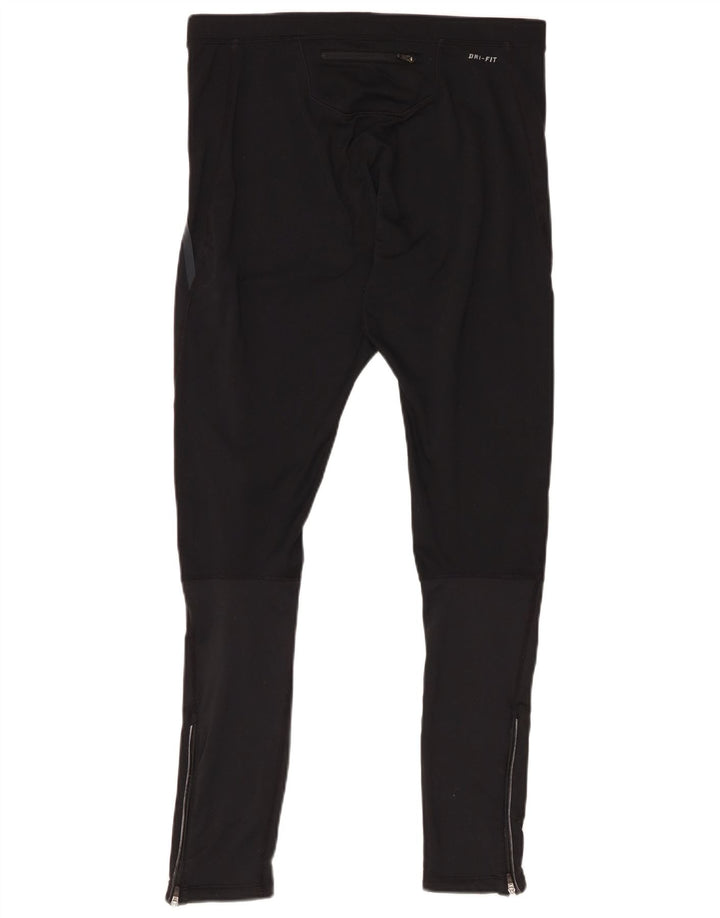 Leggings Nike Dri Fit Feminina UK 16 Grande Poliéster Preto