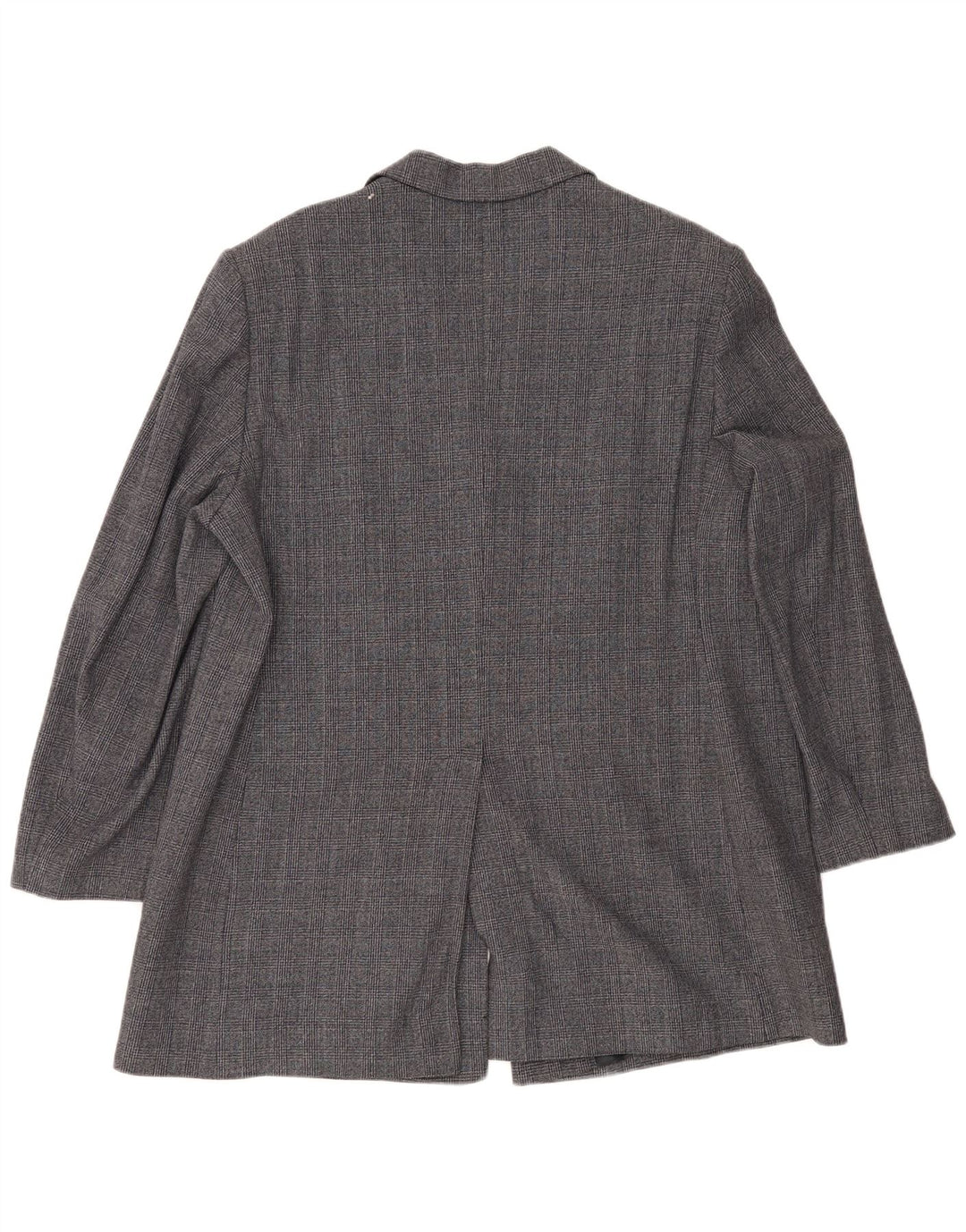 ELENA MIRO Jaqueta blazer feminina de 3 botões UK 22 2XL azul marinho Houndstooth