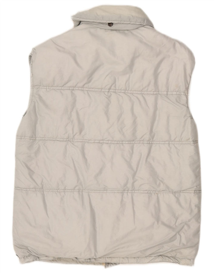 Colete acolchoado masculino SAMAS UK 36 pequeno cinza