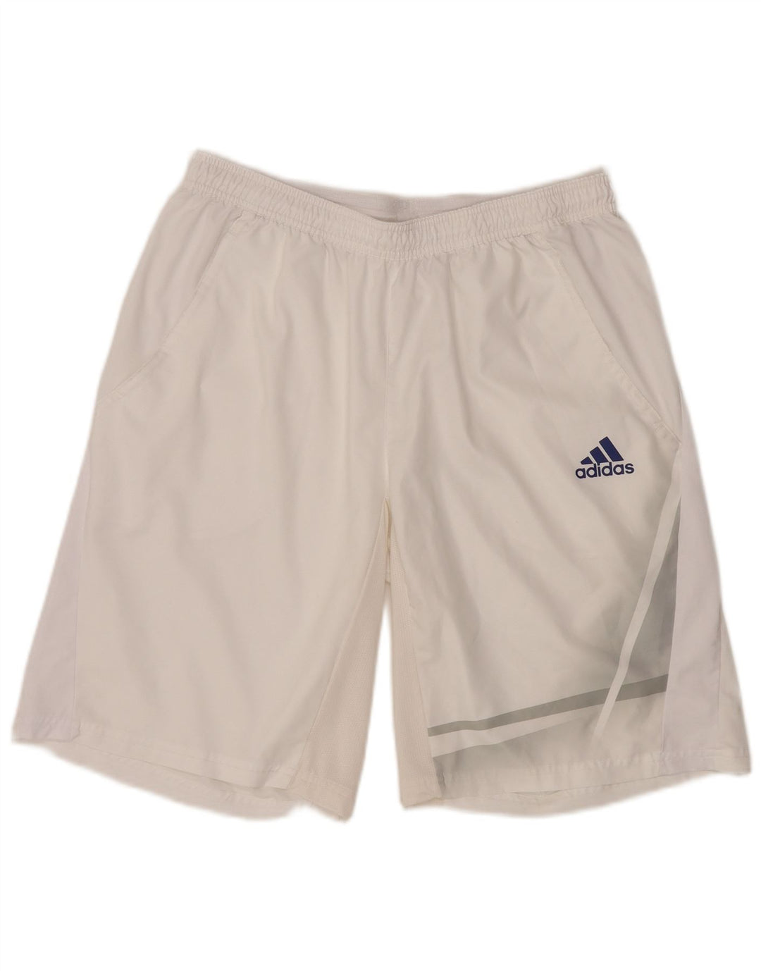 ADIDAS Mens Adizero Sport Shorts Grande Branco Colorblock