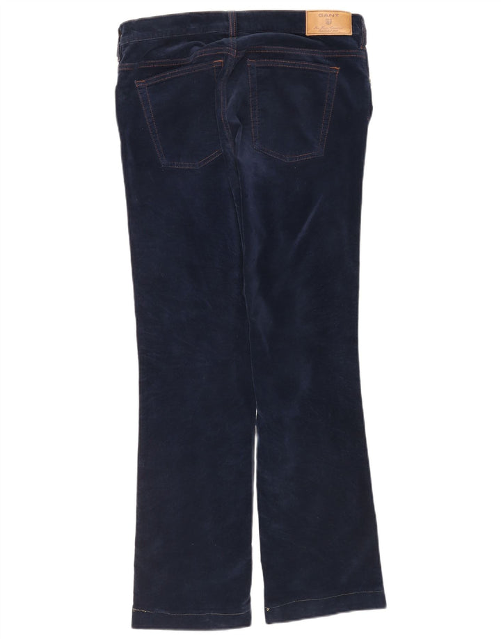 Gant feminino Carol Regular Fit Bootcut Jeans W29 L28 Azul Marinho Algodão