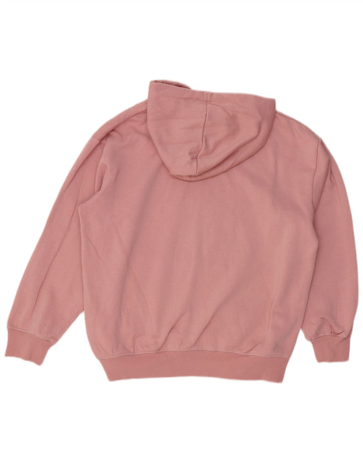 Umbro moletom com capuz gráfico masculino médio algodão rosa