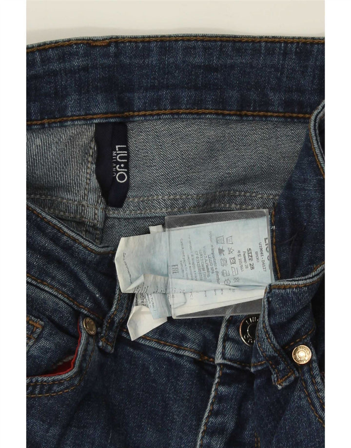 Liu Jo Jeans Slim Feminino W28 L26 Algodão Azul Marinho