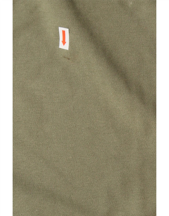 DIADORA Mens Polo Shirt 2XL Green Cotton Vintage Diadora and Second-Hand Diadora from Messina Hembry 